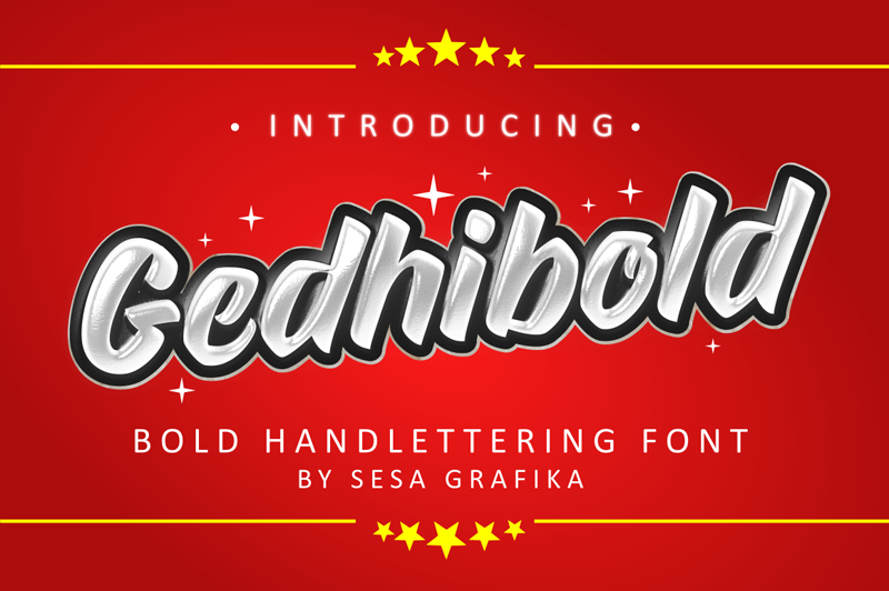 Gedhibold Font