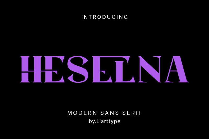 Heselna Font