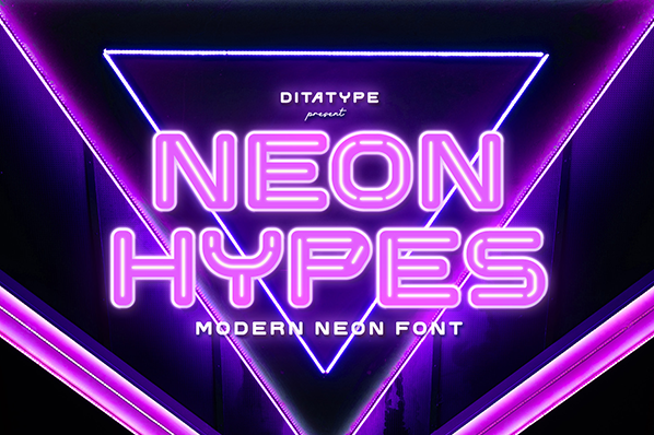 Neon Hypes Font