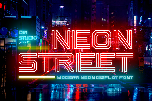 Neon Street Font