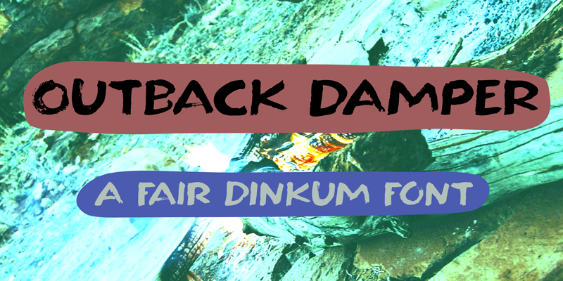 Outback Damper Font