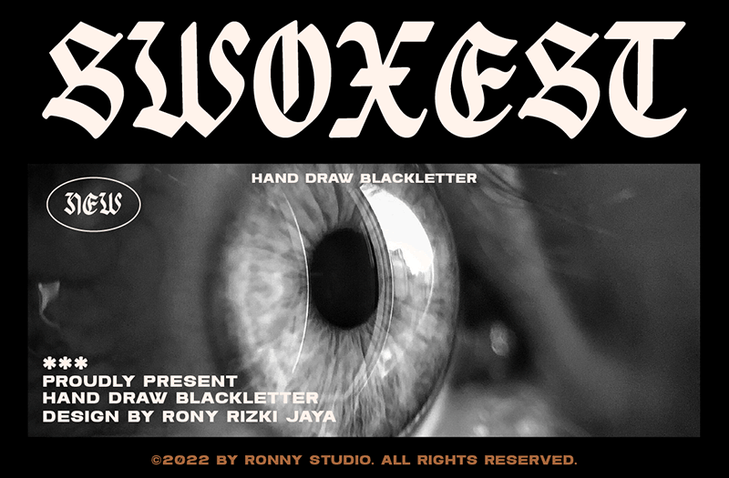 Swoxest Font