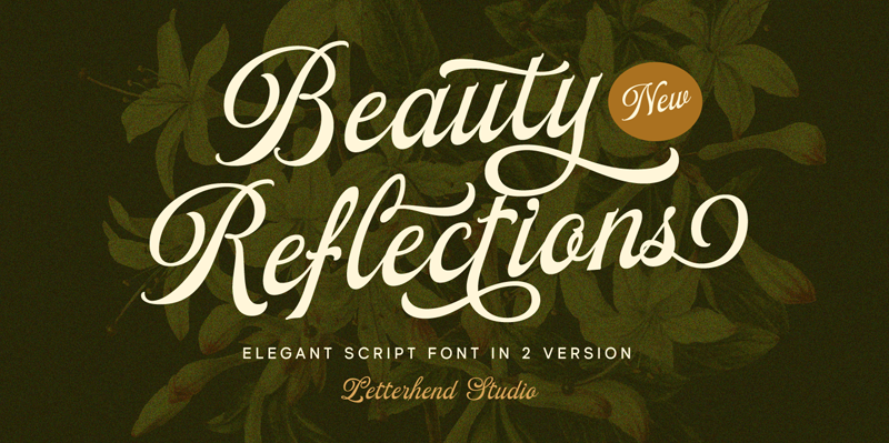 Beauty Reflections Font