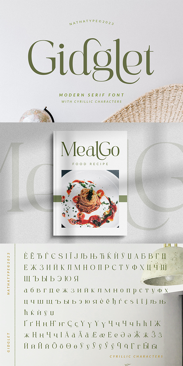 Gidglet Font