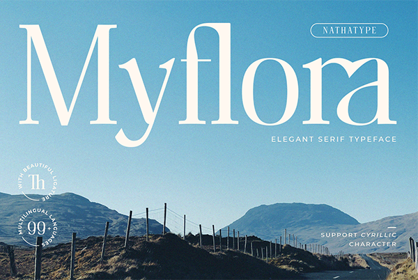 Myflora Font