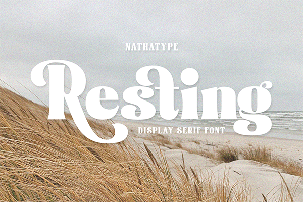 Resting Font