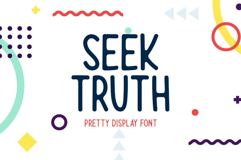 Seek Truth Font