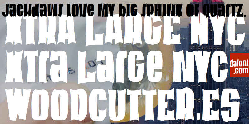 Xtra Large NYC Font
