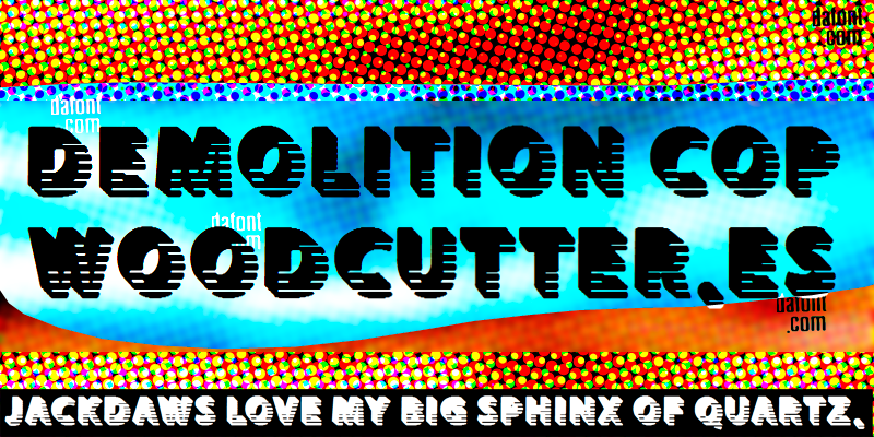 Demolition Cop Font