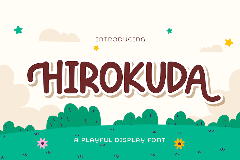 Hirokuda Font