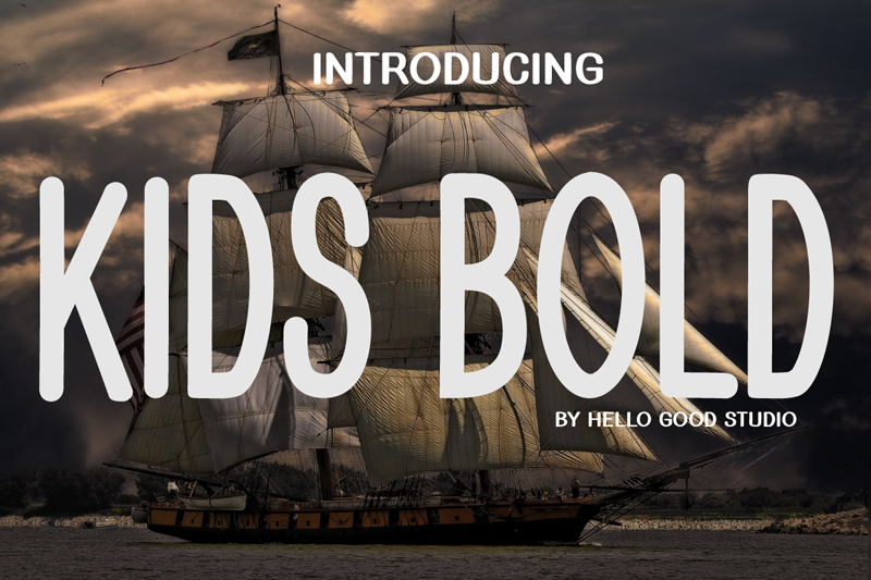 Kids Bold Font