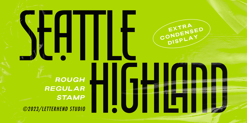 Seattle Highland Font