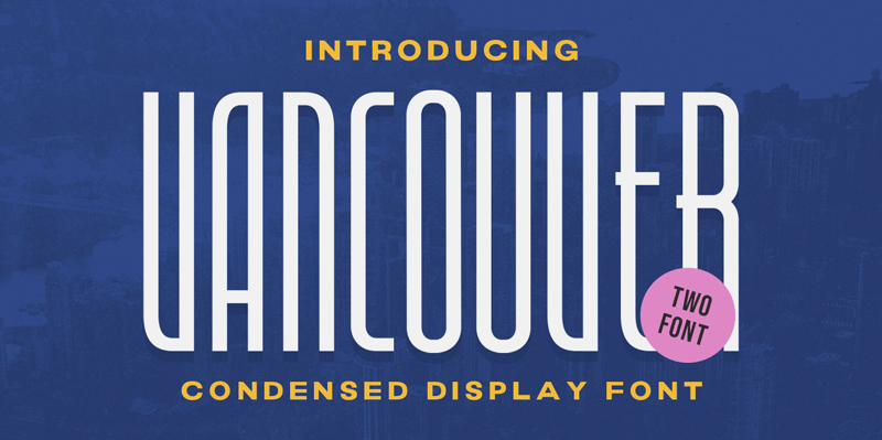 Vancouver Font