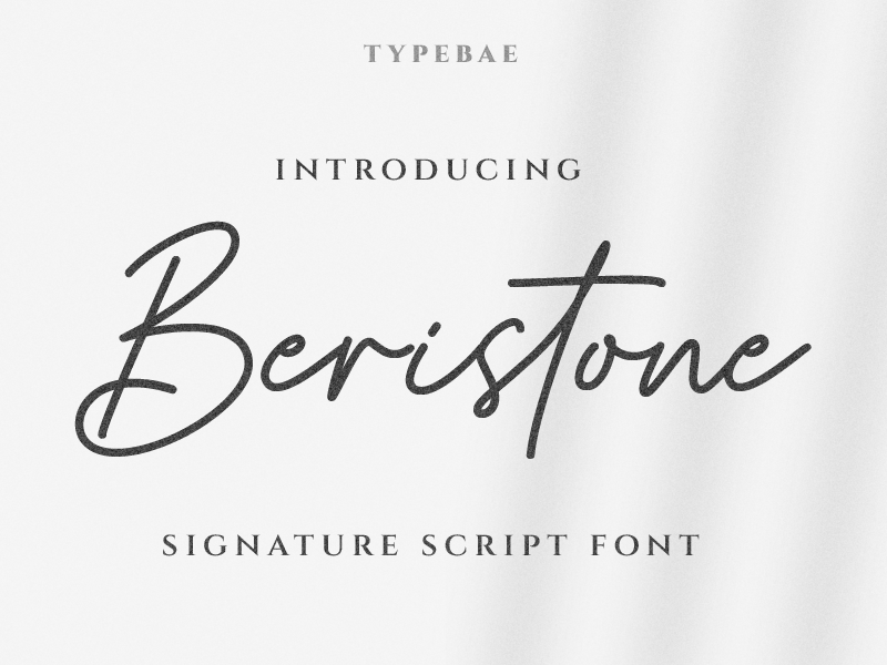 Beristone Font