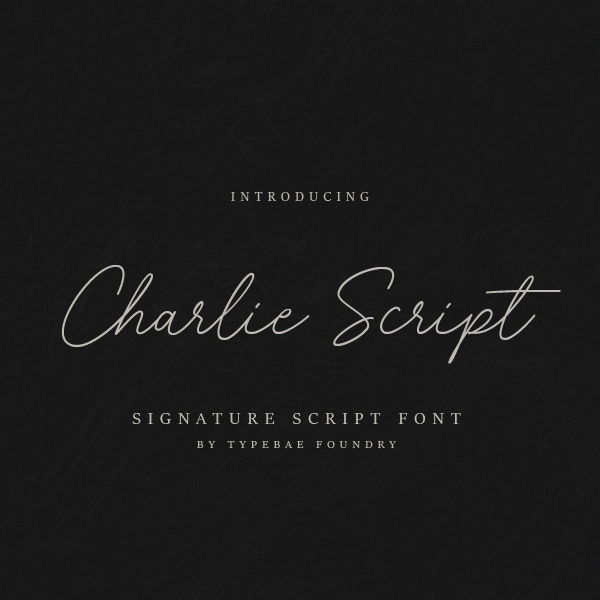 Charlie Script Font