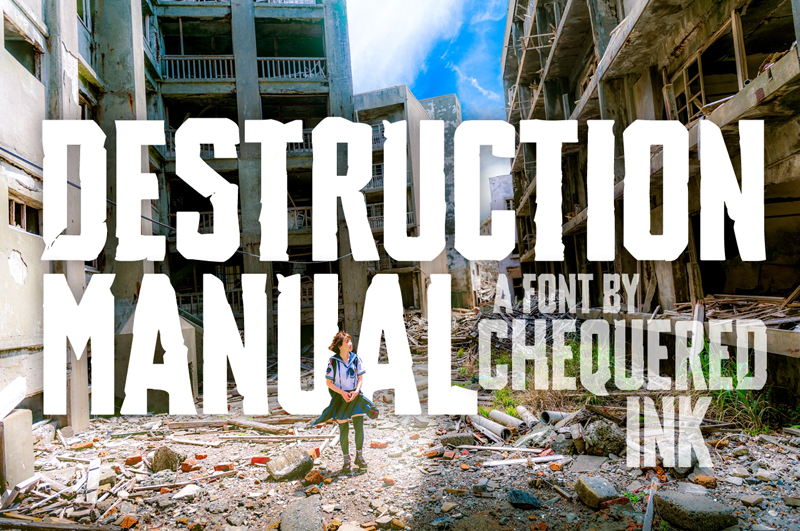 Destruction Manual Font