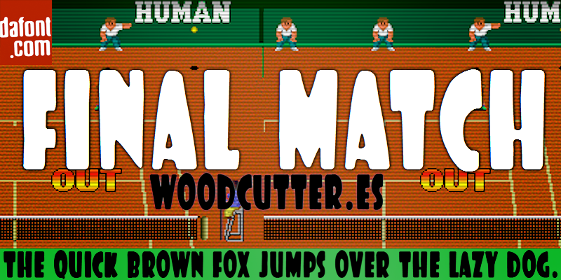 Final Match Font
