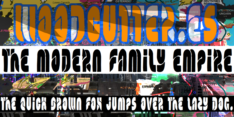 The Modern Family Empire Font