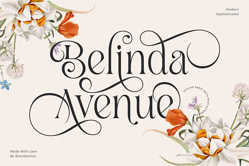 Belinda Avenue Font