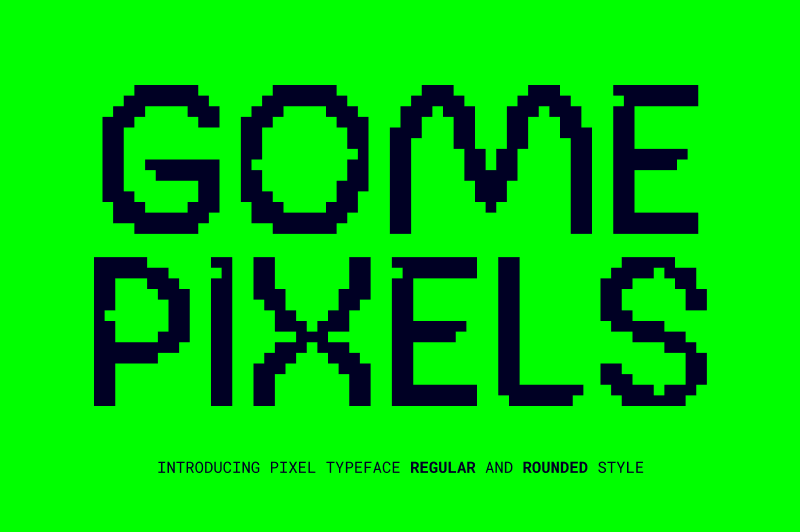 Gome Pixel Font