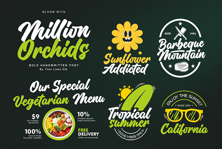 Million Orcids Font