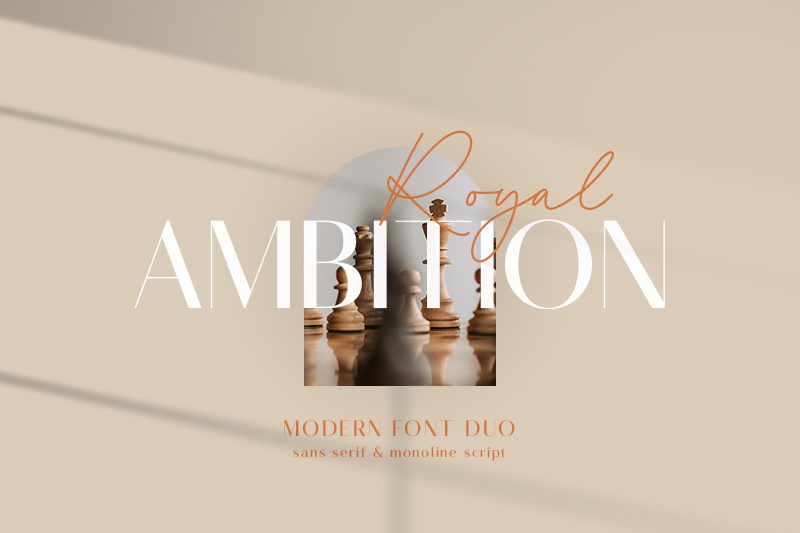 Royal Ambition Script Font