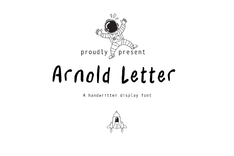 Arnold Letter Font