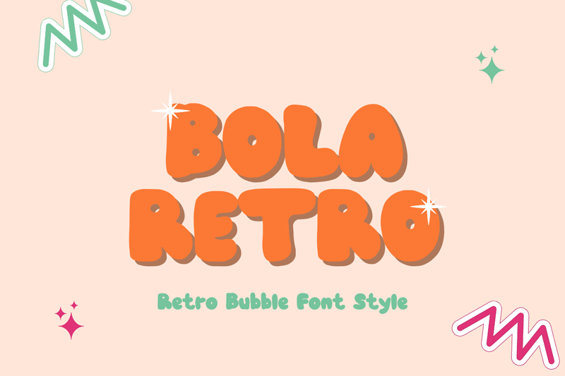 Bola Retro Font