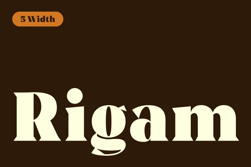Rigam Font