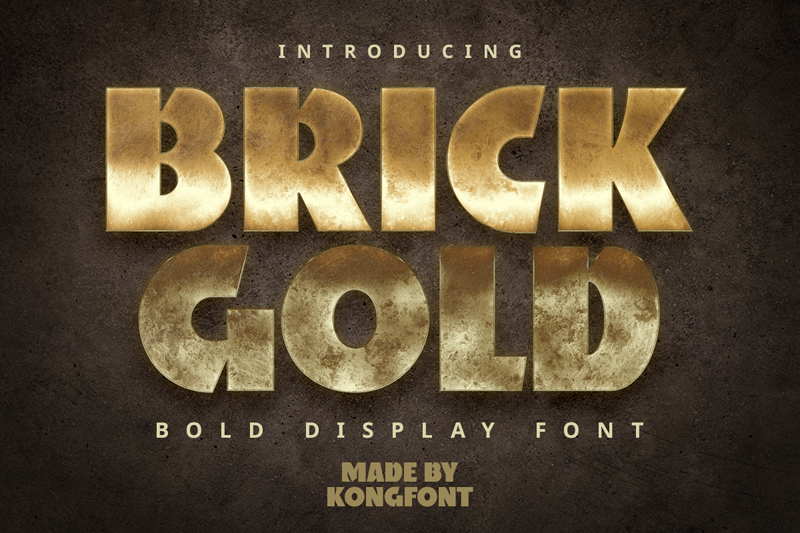 Brickgold Font