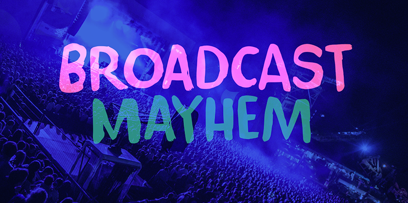 Broadcast Mayhem Font