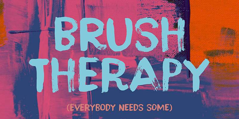 Brush Therapy Font