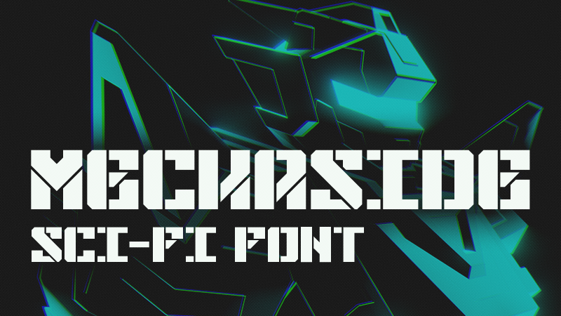 Mechaside Font
