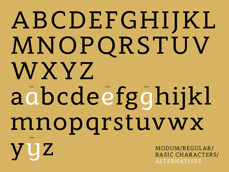 Modum Font
