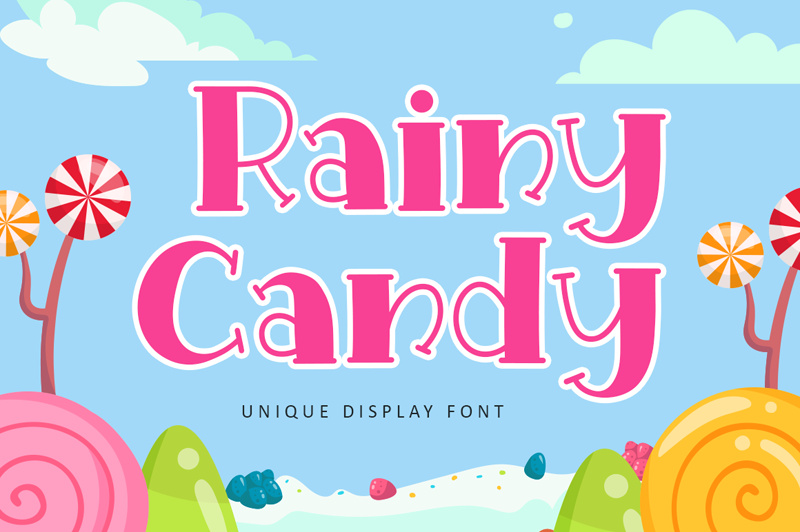 Rainy Candy Font
