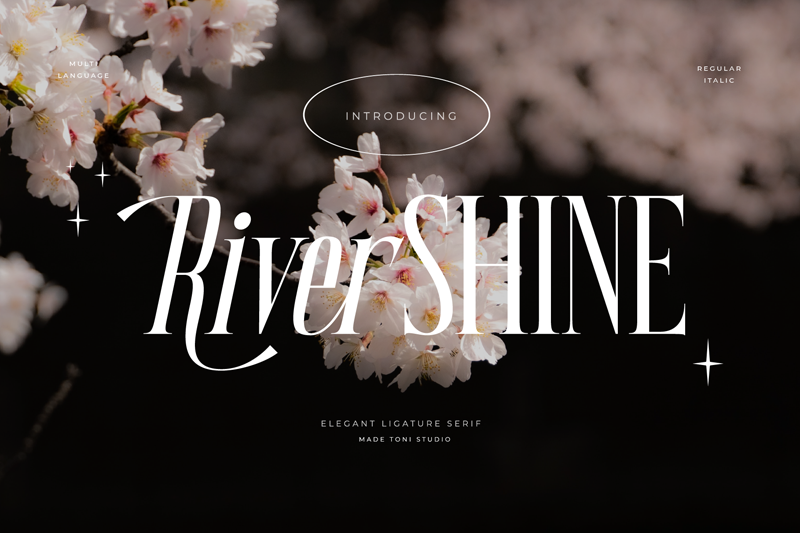 River Shine Font