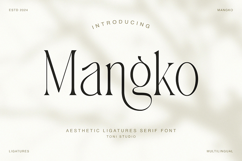 Mangko Font