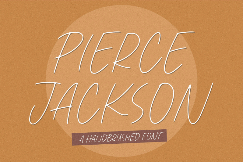 Pierce Jackson Font