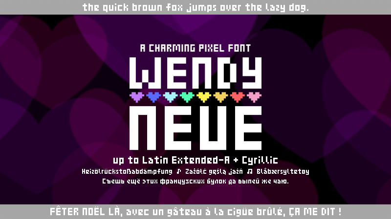 Wendy Neue Font