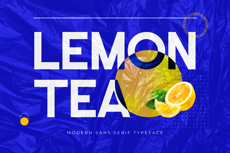 Lemon Tea Font