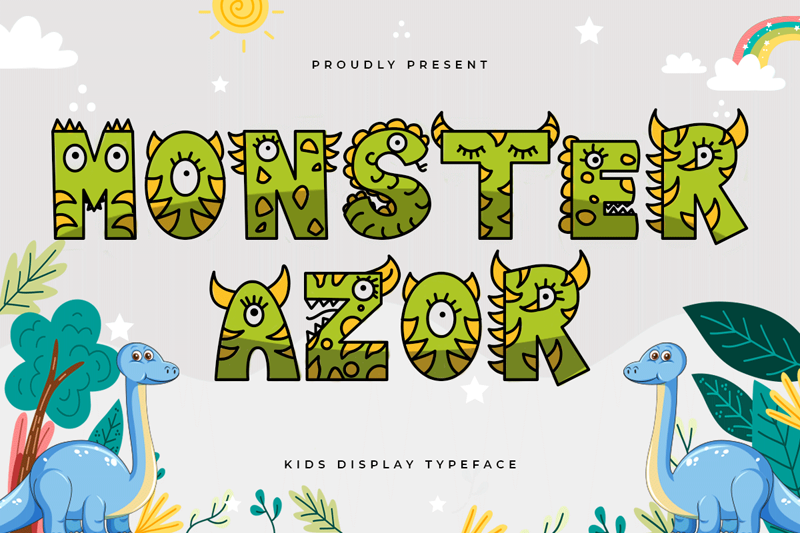 Monsterazor Font