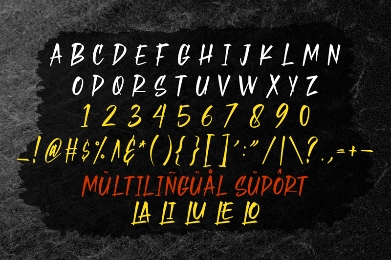 Slamed Font