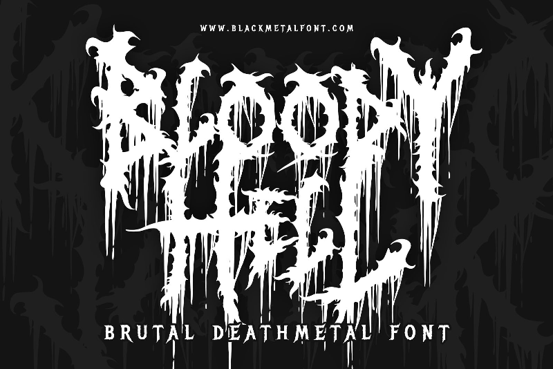 Bloody Hell Font