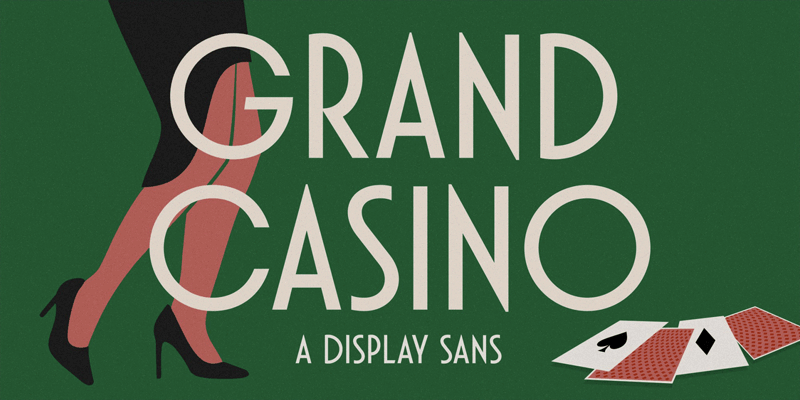 Grand Casino Font