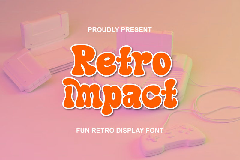 Retro Impact Font