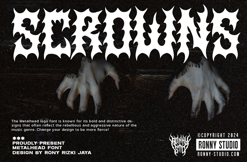 Scrowns Font