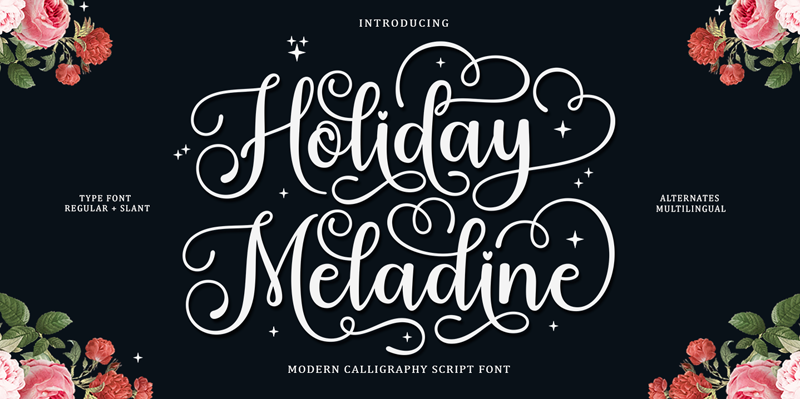 Holiday Meladine Font