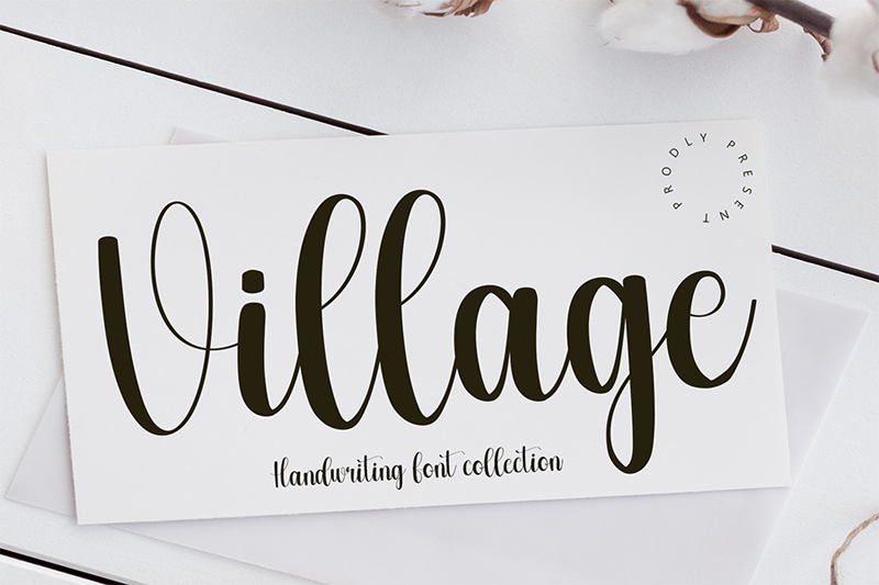 Village Font