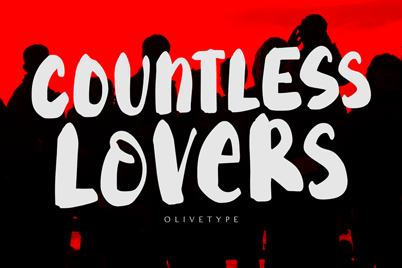 Countless Lovers Font