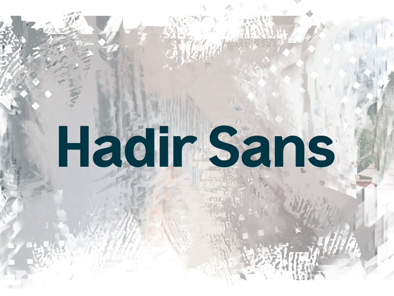 h Hadir Sans Font